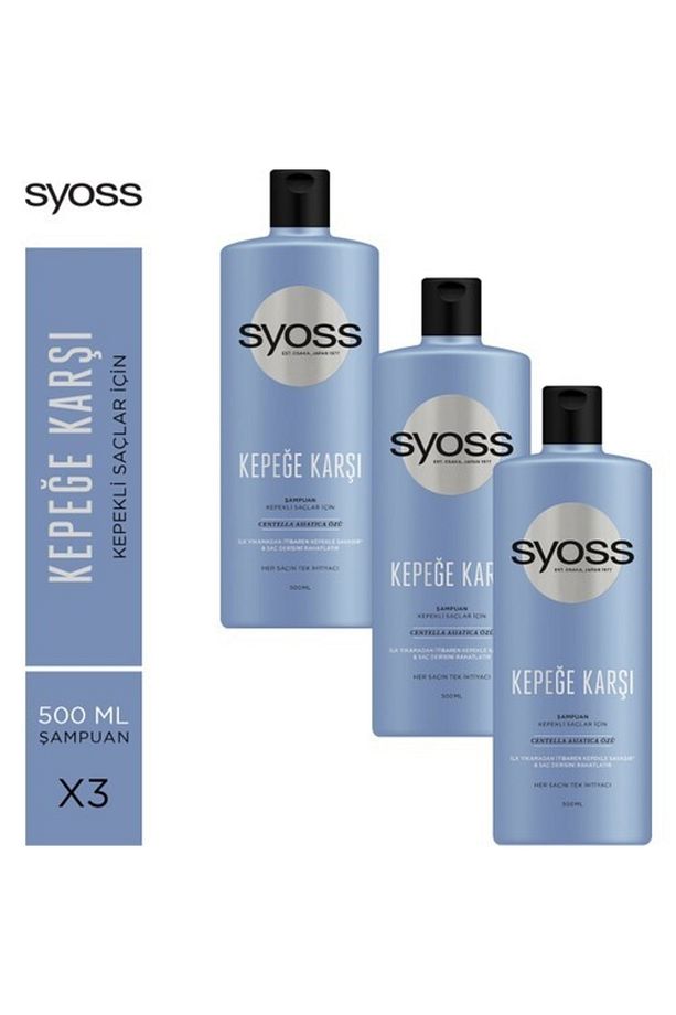 Kepeğe Karşı Etkili Şampuan 500 Ml X 3 Adet - 1