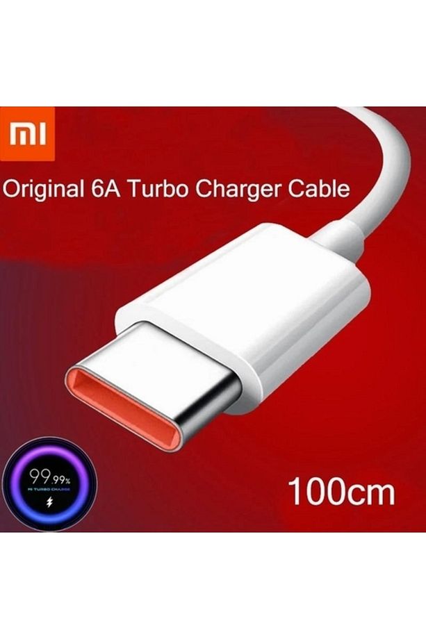 Orjinal Redmi 7 Uyumlu 6a 66w Usb Type-c Turbo Hızlı Şarj Ve Data Kablosu - 1