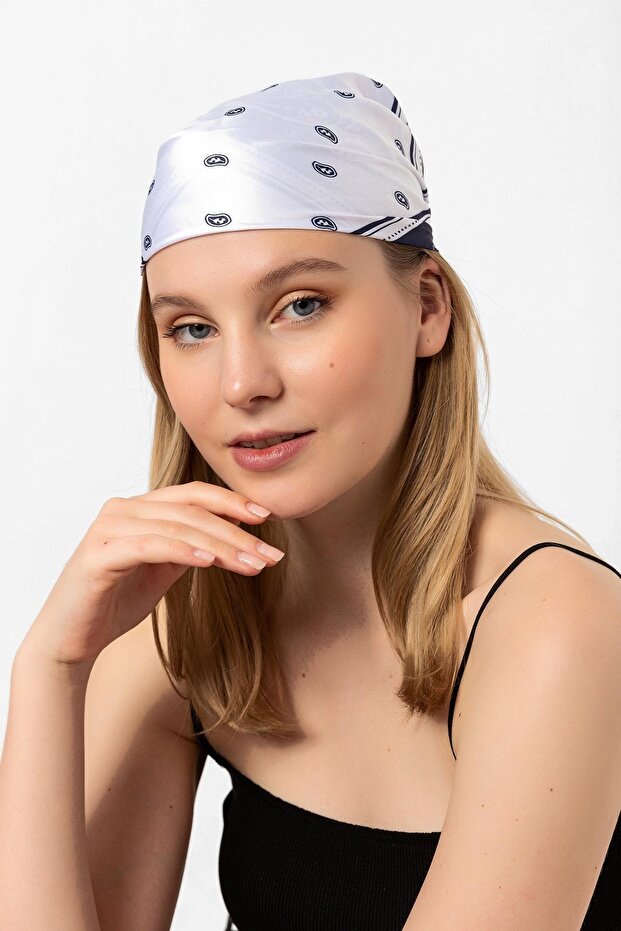Daisy Pattern Scarf Bandana