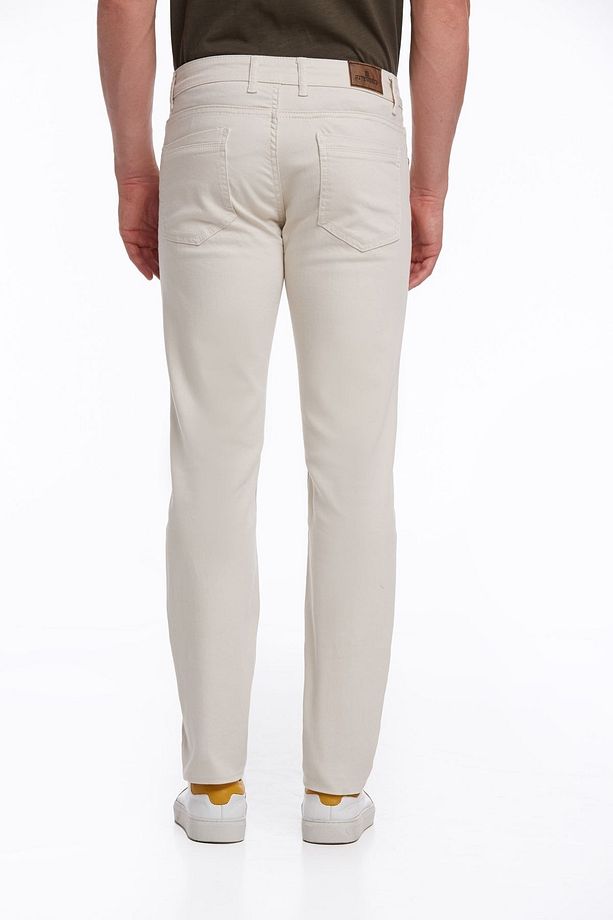 Taş Regular Fit Düz Pamuklu 5 Cep Kot Pantolon - 4