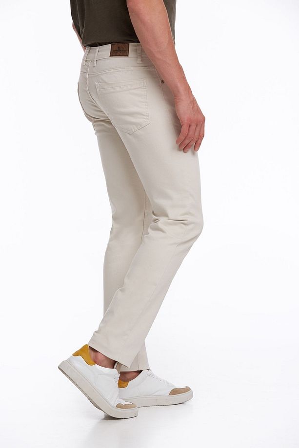 Taş Regular Fit Düz Pamuklu 5 Cep Kot Pantolon - 5