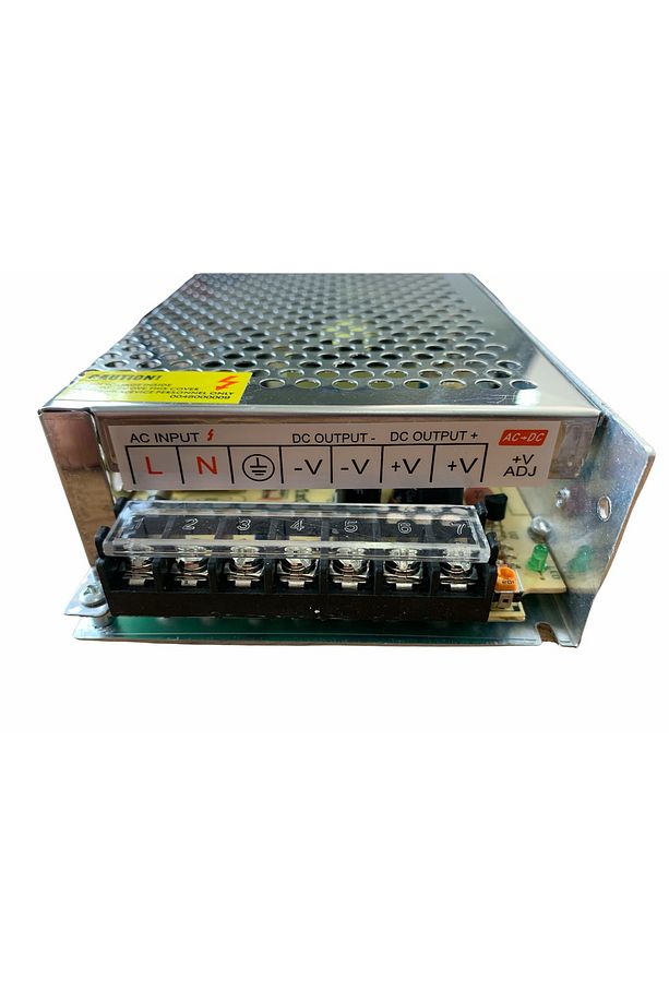 24 Volt Anfi Amfi Adaptörü - 24 V 5 Ah 24 Volt 5 Amper Metal Kasa Adaptör Kalın Tip Tırafo Trafo - 2