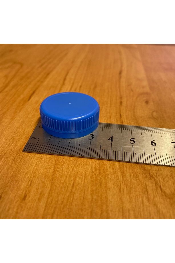 100 Adet Kilitli Standart Su Şişesi Kapağı - Özkaynak , Erikli ,su Şişe Vs Yarım Lt Ve 1,5 Lt Uyar - 1