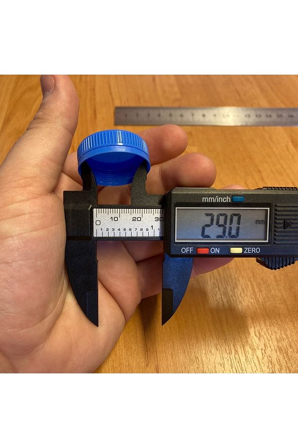 100 Adet Kilitli Standart Su Şişesi Kapağı - Özkaynak , Erikli ,su Şişe Vs Yarım Lt Ve 1,5 Lt Uyar - 4