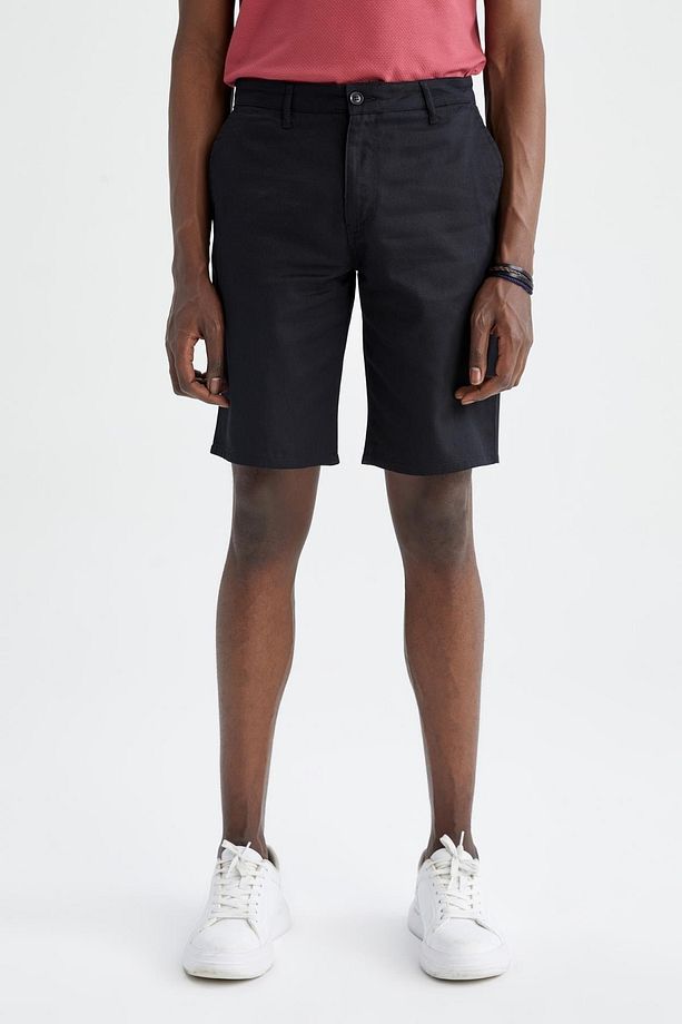 Regular Fit Bermuda Şort - 6