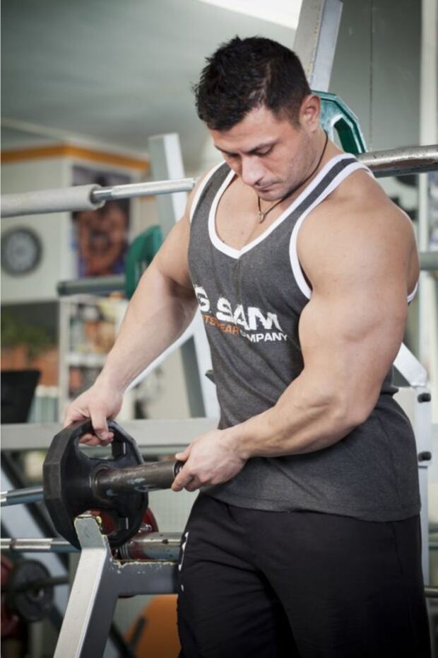 Gray Training Tank 2074