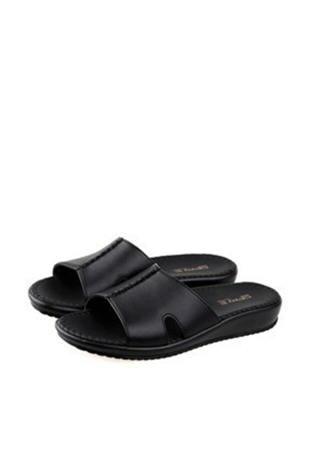 9200-3 Siyah Günlük Bayan Anatomik Terlik - 7