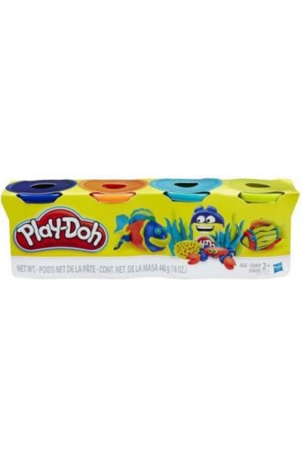 Hasbro Orjinal Play-doh Oyun Hamuru 4 Renk 448 Gram - 2