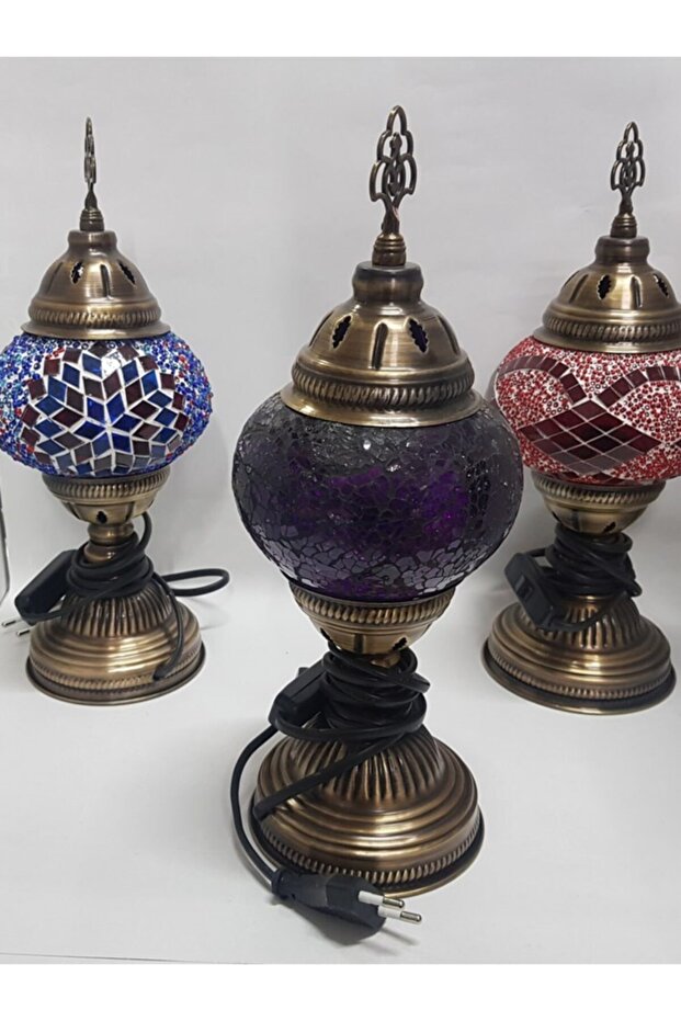 Sultan - El Işlemeli Cam Gece Lambası - 1