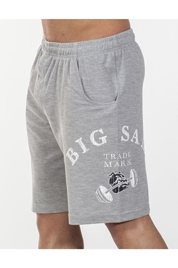 Gri Klasik Şort 1430 - 1