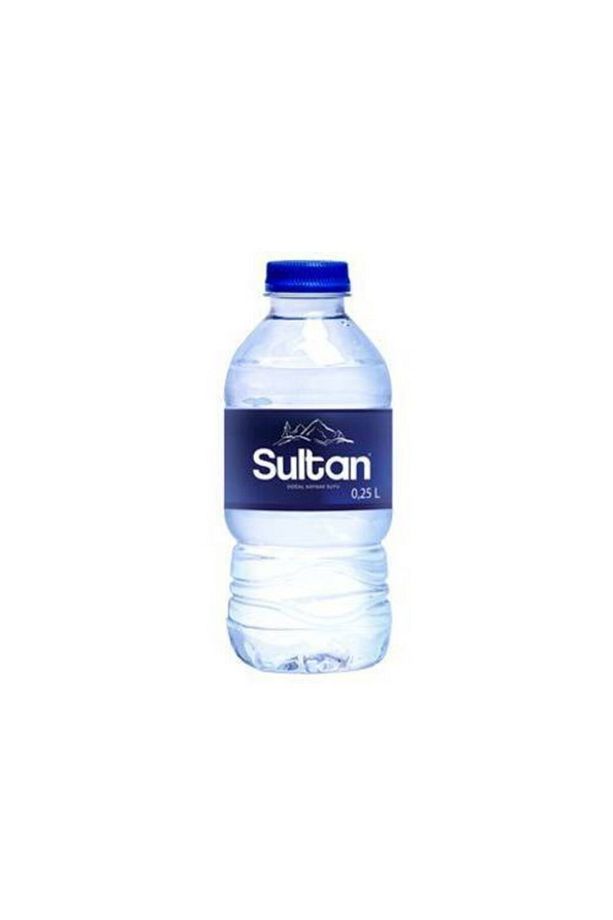Sultan Su 250 ml Pet Şişe 24 Adet Kahve Yanı - 1