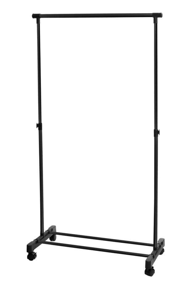 Krom Tekli Krom Tekerlekli Konfeksiyon Tipi Askılık - 1