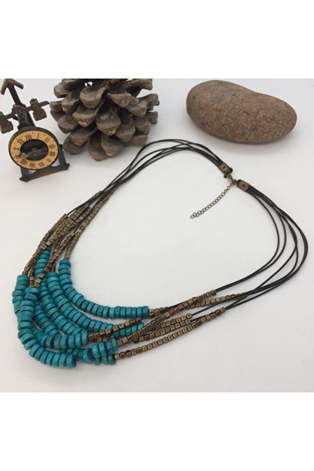 Handmade Wooden Stopper Necklace