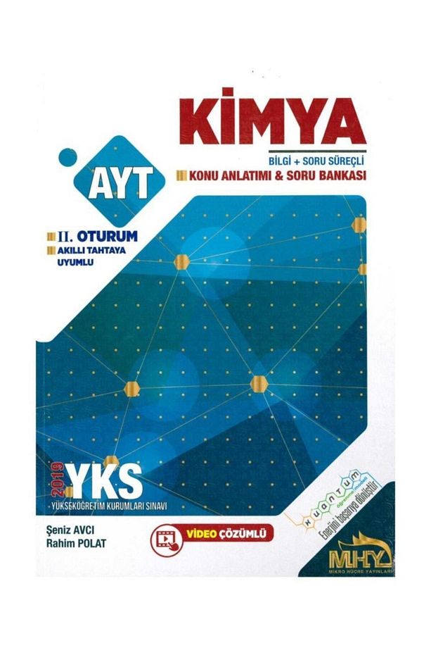 Mikro Hücre Yayınları Ayt Kuantum Kimya Konu Anlatımlı Soru Bankası - 1
