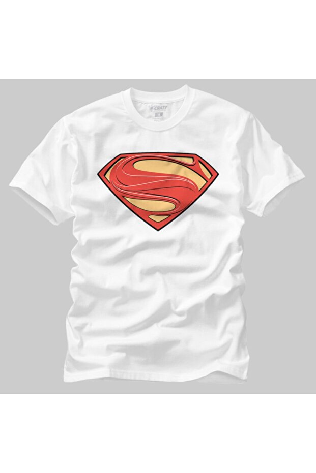Man Of Steel Detailed Logo Men's T-Shirt