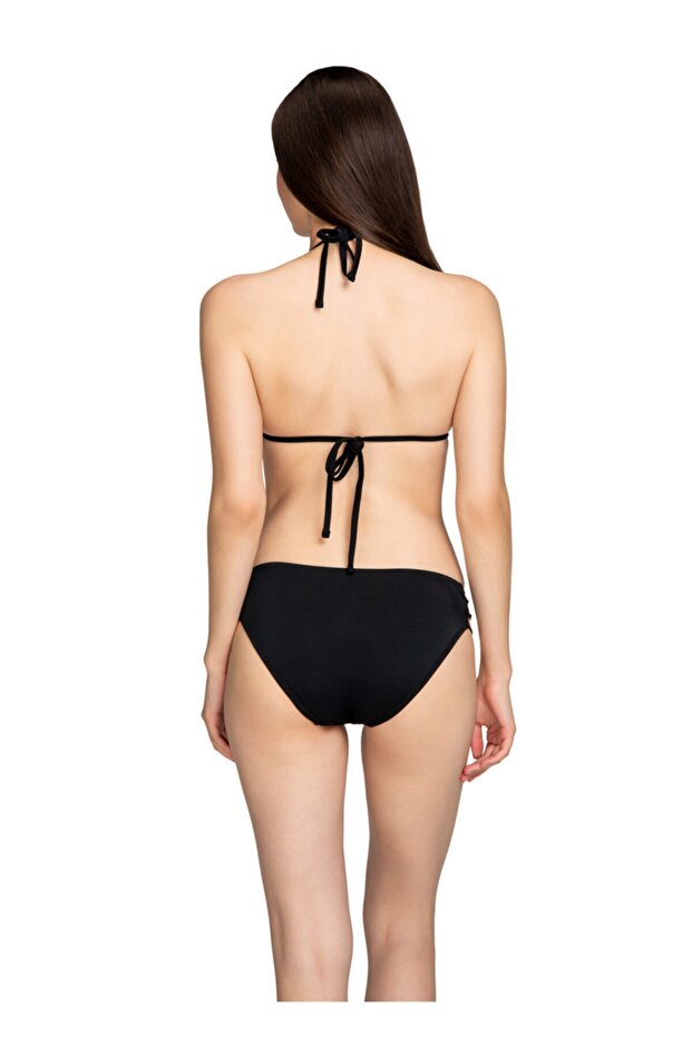 Siyah Üçgen Bikini Takımı - 2