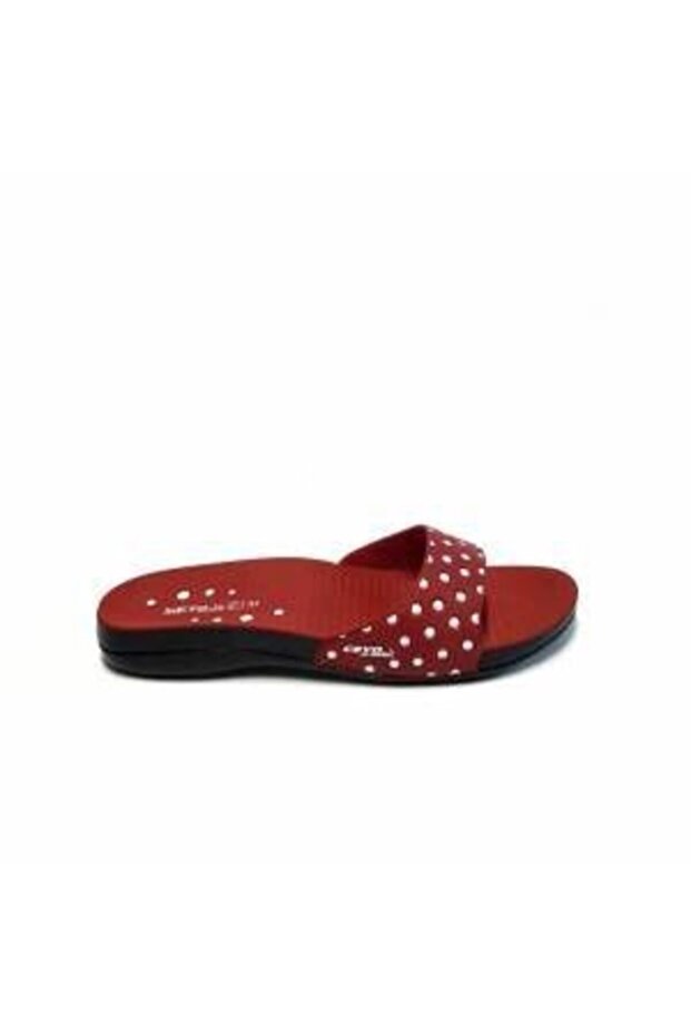 9814-4 Kırmızı Bayan Anatomik Terlik - 1