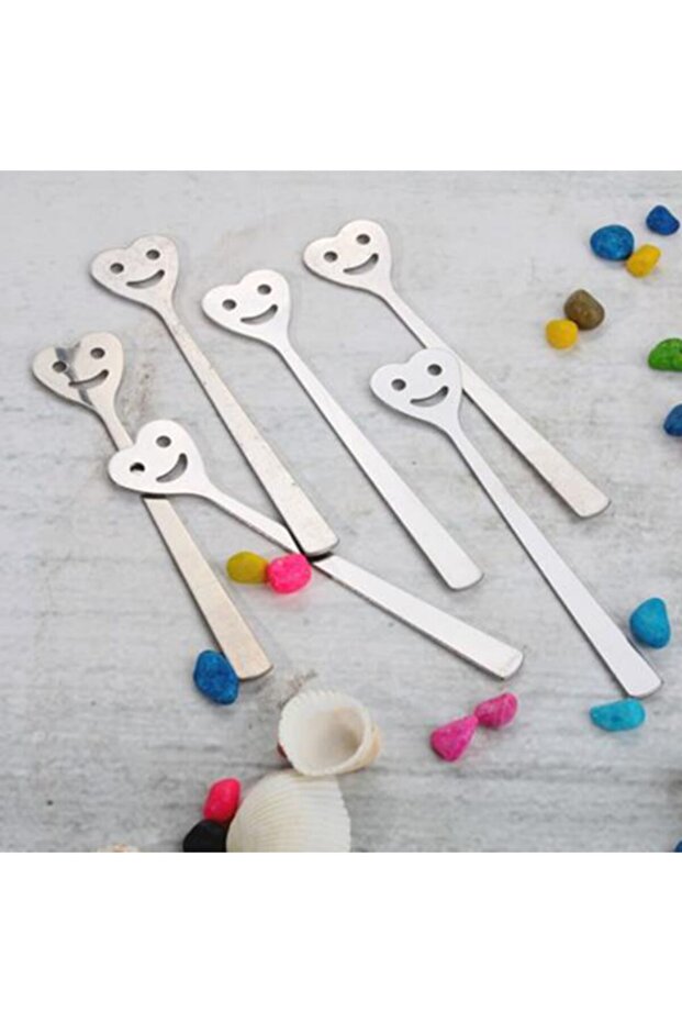 Kalpli Çay Kaşığı 6lı - 1