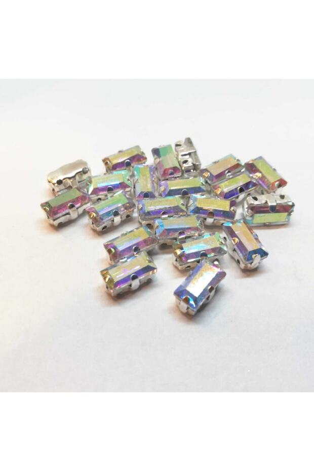 5x10 Case Planted Baguette Glass Stone Janjan (50 Pieces)