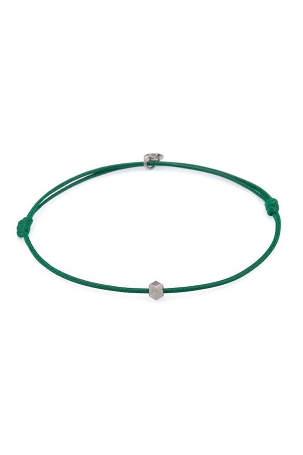 Yeşil Ip Şans Bileklik - 1