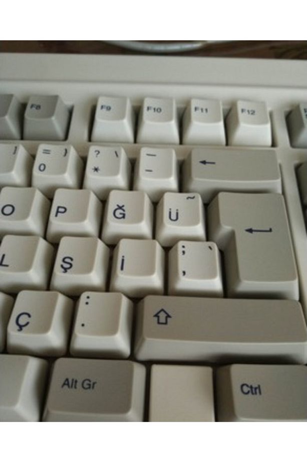 Eski Tip, Din 5 Giriş, At Keyboard, At Klavye, Q Türkçe - 2