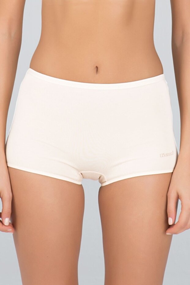 Kadın Penye Likra Compact Basic Short Külot 6 Lı - 1
