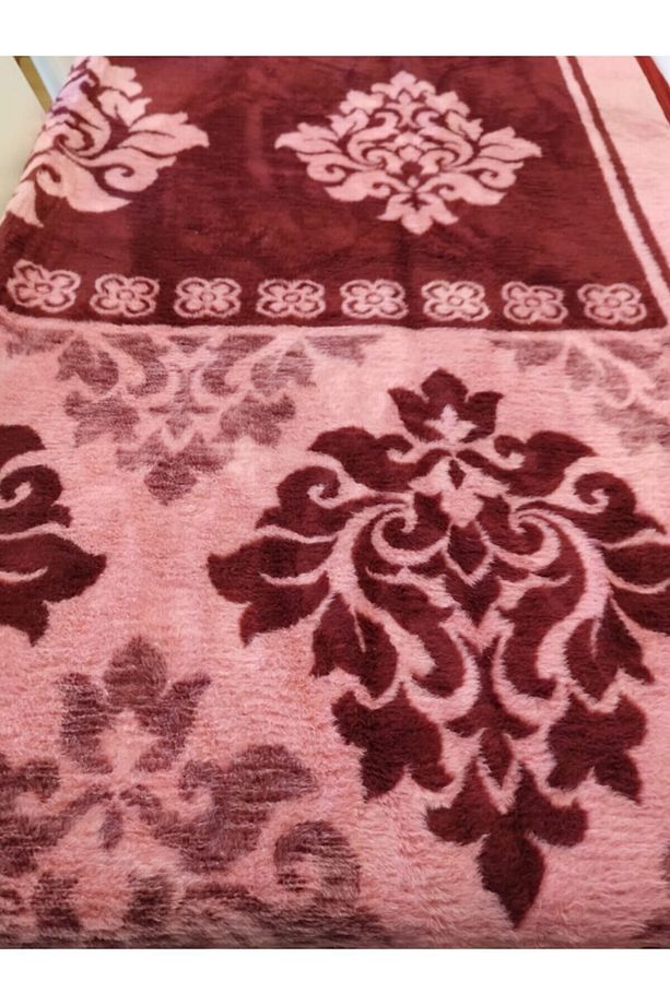 Çift Kişilik Lüks Peluş Uşak Battaniyesi (2,75kg, Akrilik-pamuk-polyester) - 4