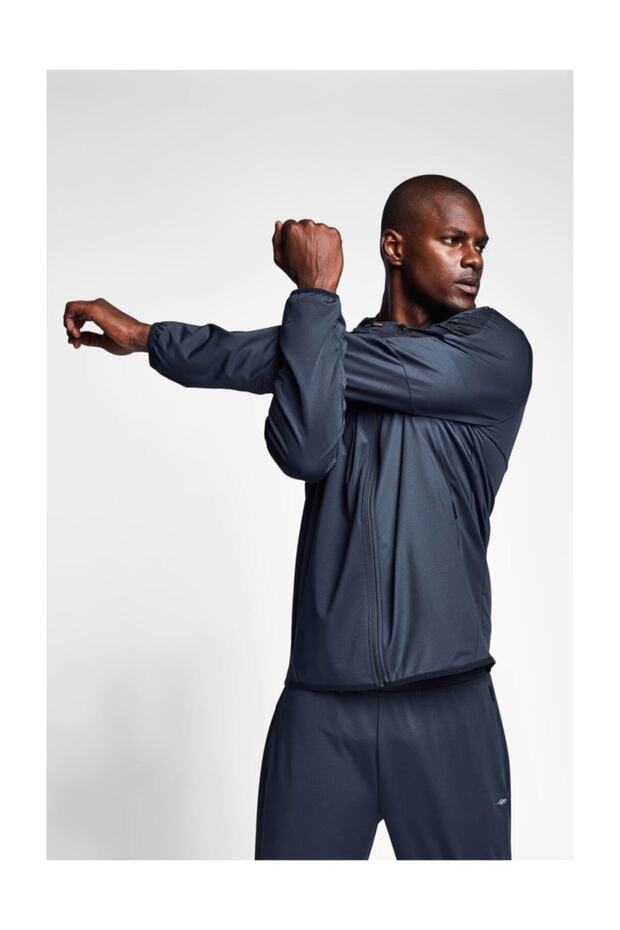 Erkek Antrasit Kapüşonlu Üst 20b-1015 - 3