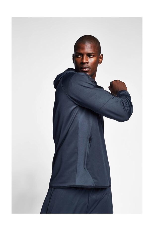 Erkek Antrasit Kapüşonlu Üst 20b-1015 - 5