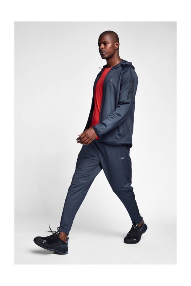 Erkek Antrasit Kapüşonlu Üst 20b-1015 - 6