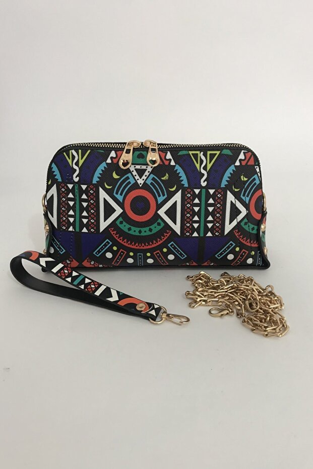 Patterned Handbag - 1