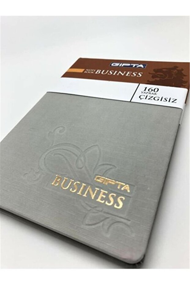Business Beige Notebook 160 Sheets Plain 1574