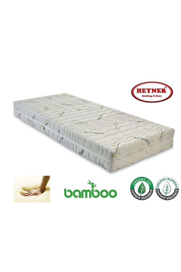 120x200 Bamboo Fermuarlı Ortopedik Visco Yatak - 2