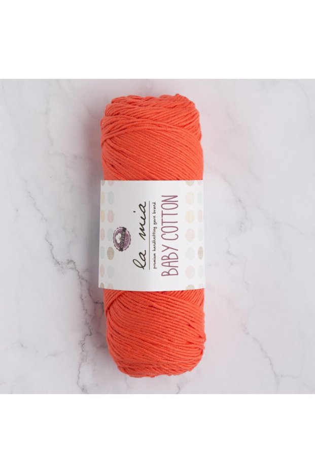 La Mia Baby Cotton Pomegranate Flower Hand Knitting Yarn - L038