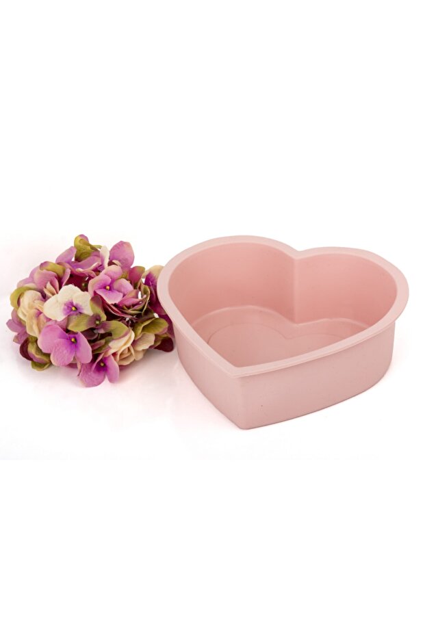 Platinum Silikon Kalp Kek Kalıbı - 1