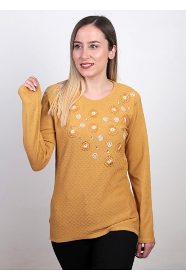 Bayan Kazak Sarı - 1