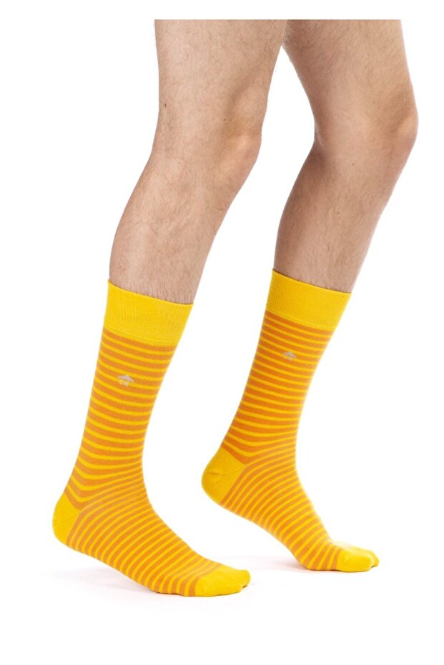 جوارب رقيقة منقوشة على شكل دائرة - 2