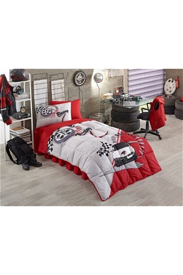 Crown Crystal Ranforce Young Men's Sleeping Set Race
