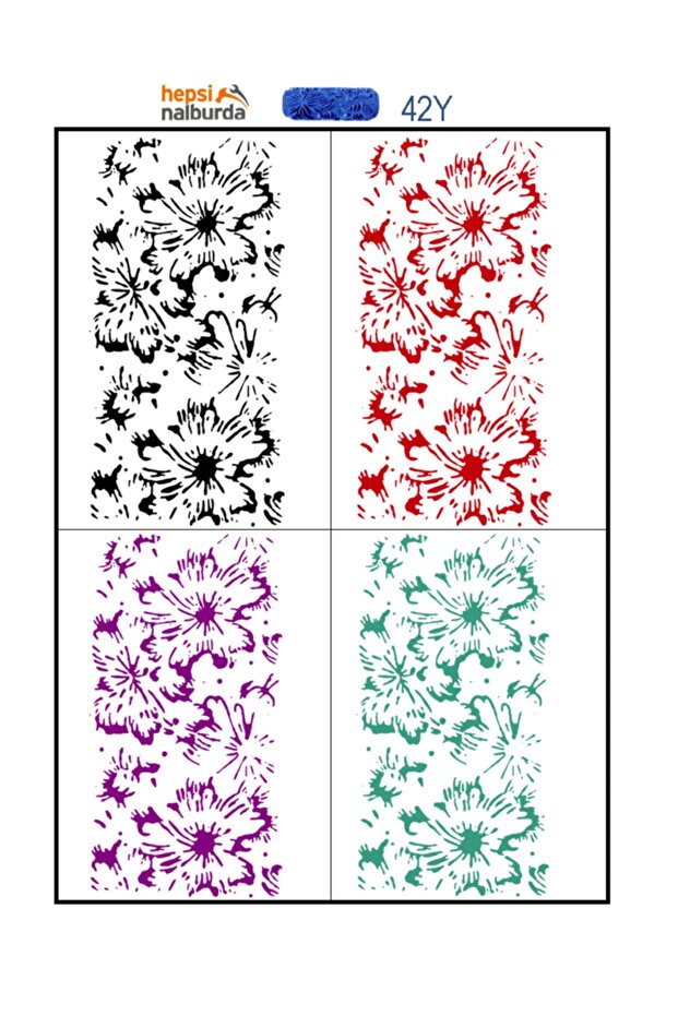 Dekoratif Desenli Rulo 042y - 1