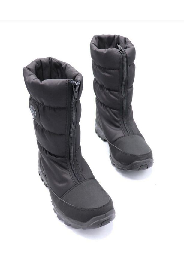Su Geçirmez Siyah Bayan Kar Botu Z5547ts - 3