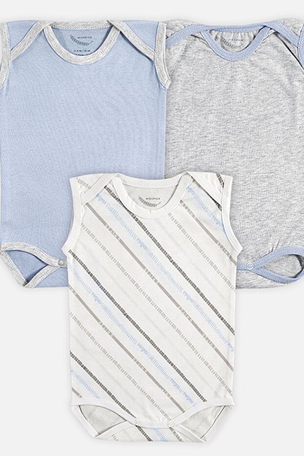 United Baby 3-Piece Sleeveless Body Set