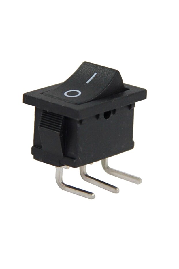 مفتاح الناهض أسود 3p 0-1 90° PCB Leg