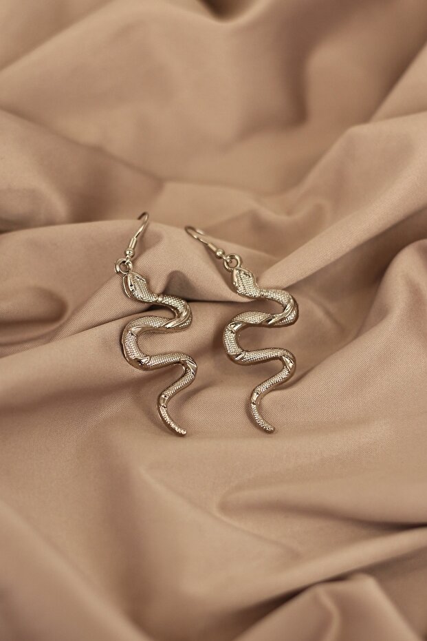 Pack of 2 Snake Motif Earrings