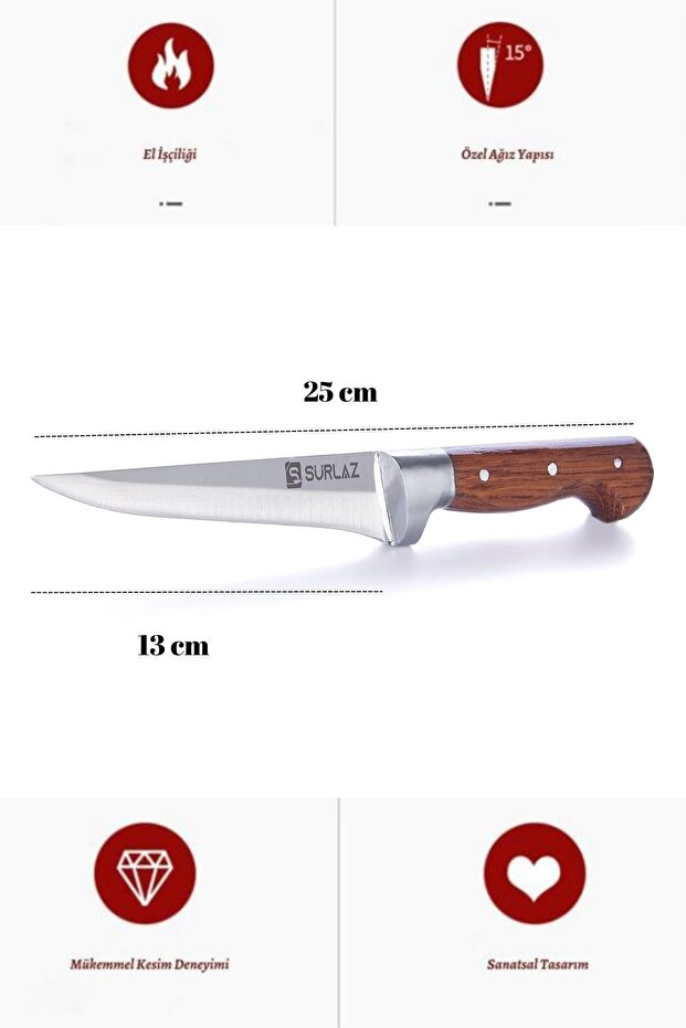 Bıçak Seti 3 Parça - 4