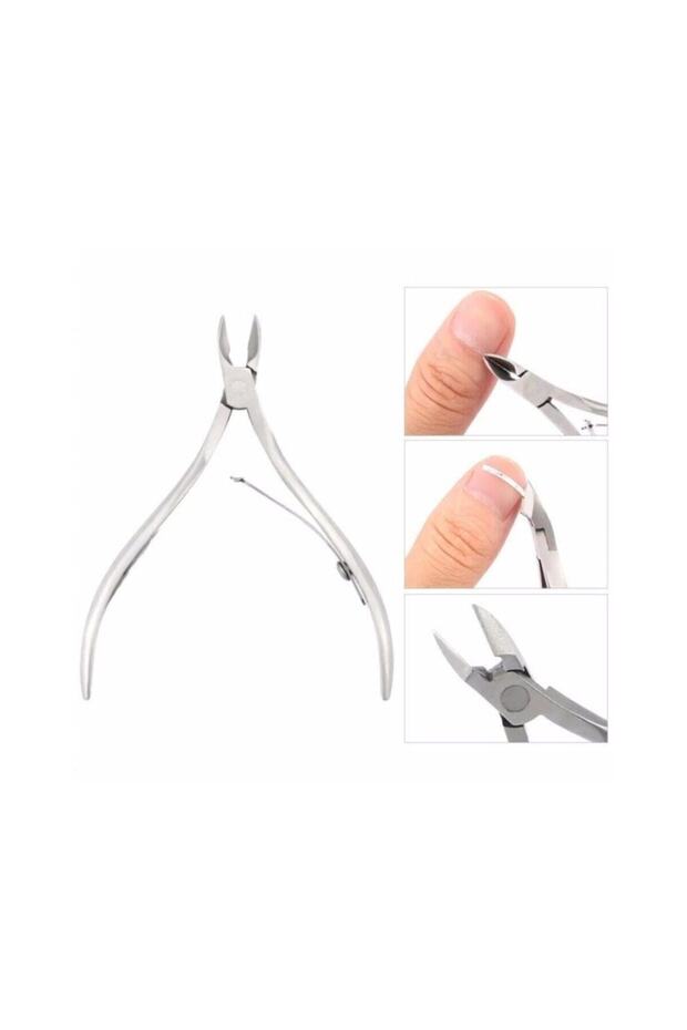 Professional Hand Foot Nail Cutting Manicure Nippers with Biley 7 mm