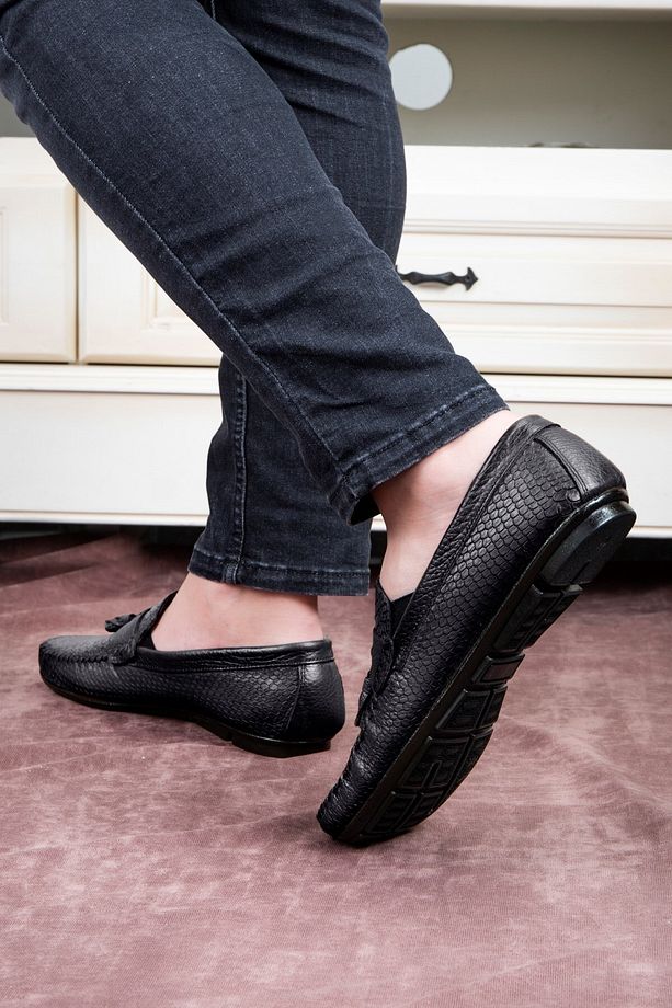 Array Hakiki Deri Erkek Günlük Ayakkabı, Rog Loafer Ayakkabı - 7