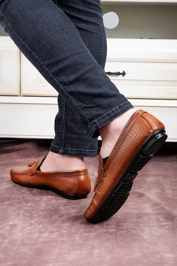 Array Hakiki Deri Erkek Günlük Ayakkabı, Rog Loafer Ayakkabı - 7