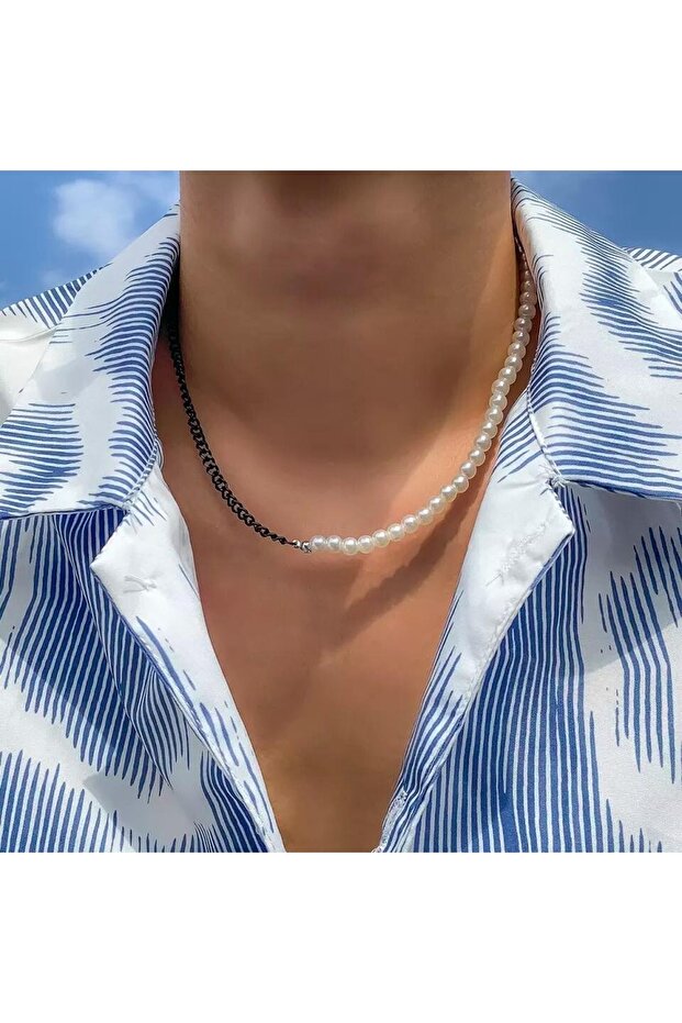 Hip-hop Black Ice Necklace