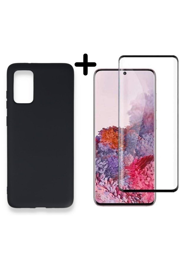 Samsung Galaxy S20 Plus Launch Inside Velvet Phone Case and Full Containers Polymer Nano Screen Protector