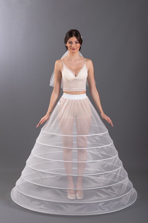 Jupon Trendy Turning Economy Series 7 String Wedding Dress Turning Ec-427